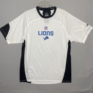 Detroit Lions Reebok NFL Football Shirt Adult Medium Football Tshirt Tee